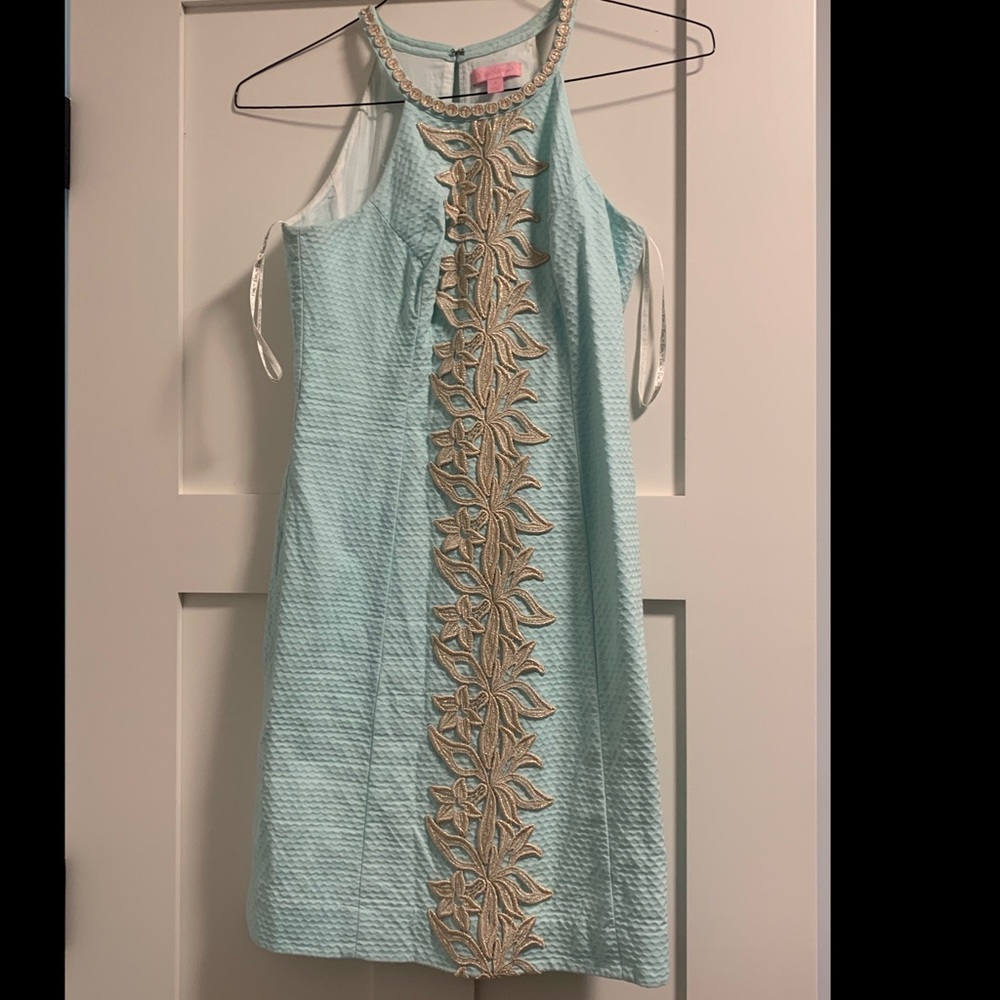 Rare blue Lilly Pulitzer shift dress